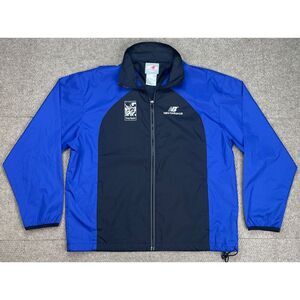 New Balance American Airlines Mens Lasalle Bank Chicago Marathon Jacket Size XL.
